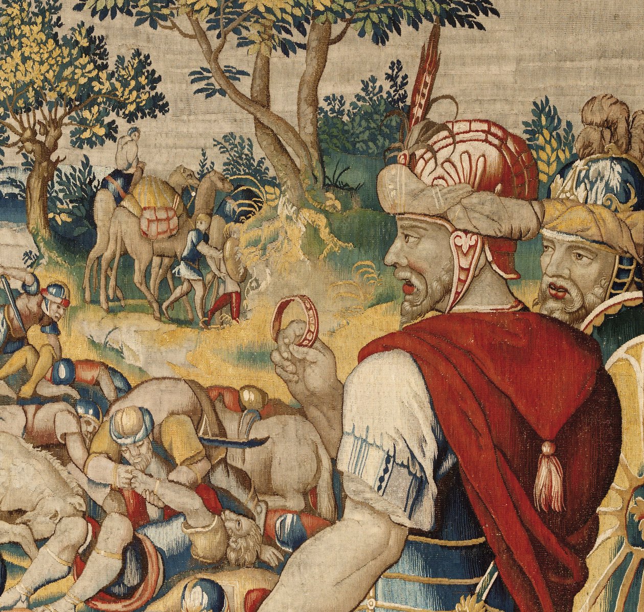 Hannibalin historia, n. 1570 (kuvakudos) tekijältä Flemish School