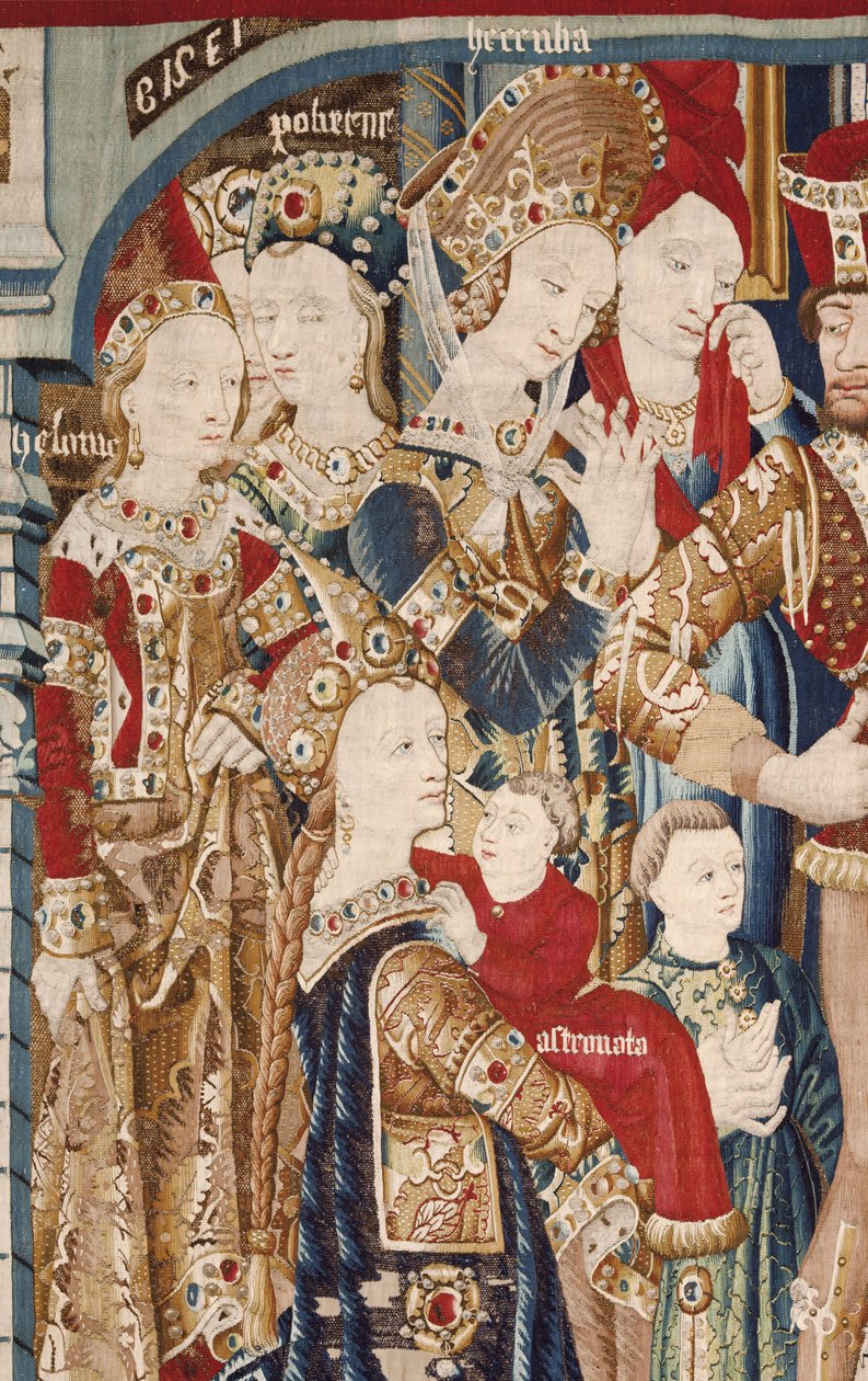 Troijan sota: Akilleuksen teltta. noin 1470 (kuvakudos) tekijältä Flemish School