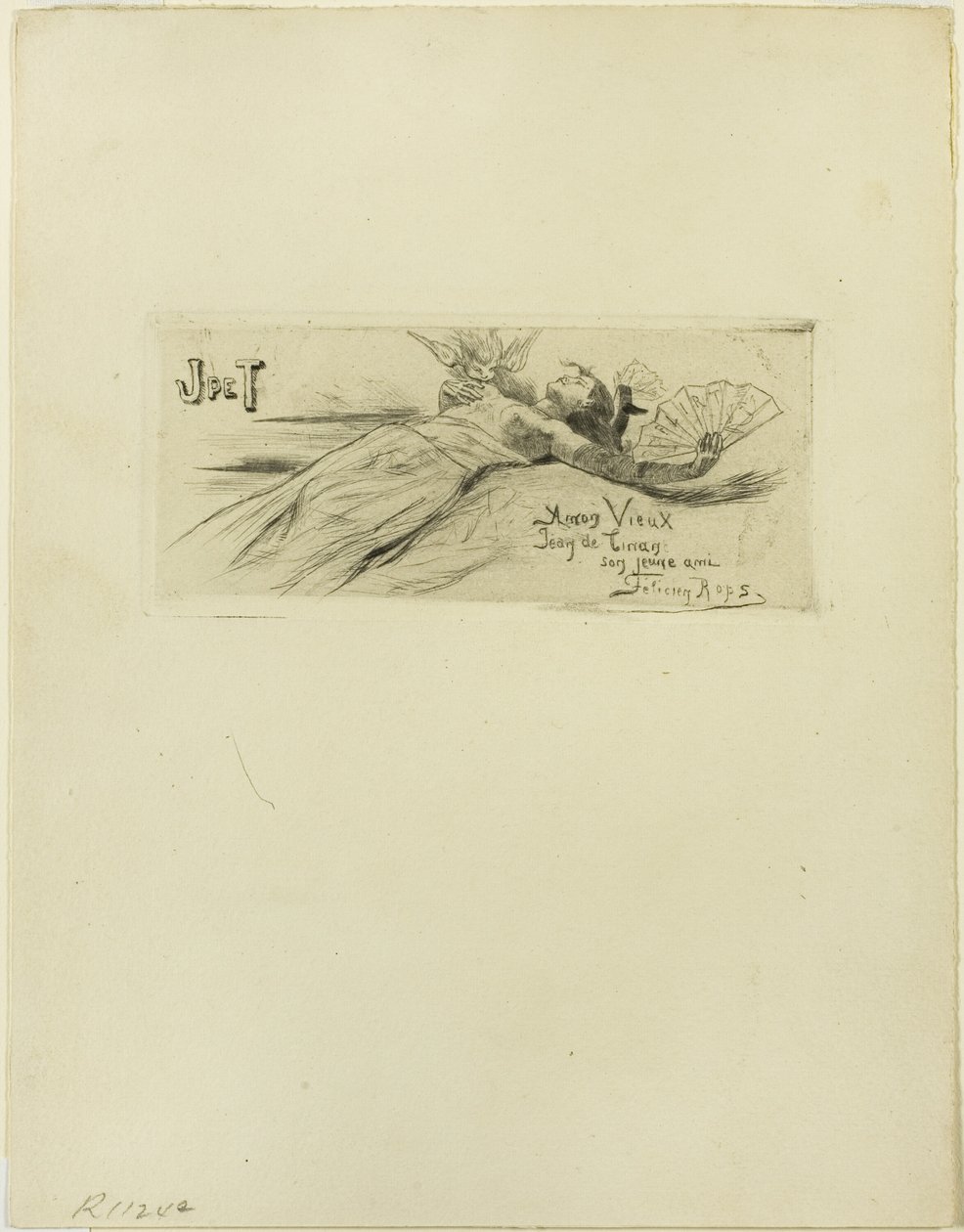 Flirttailla tekijältä Félicien Rops