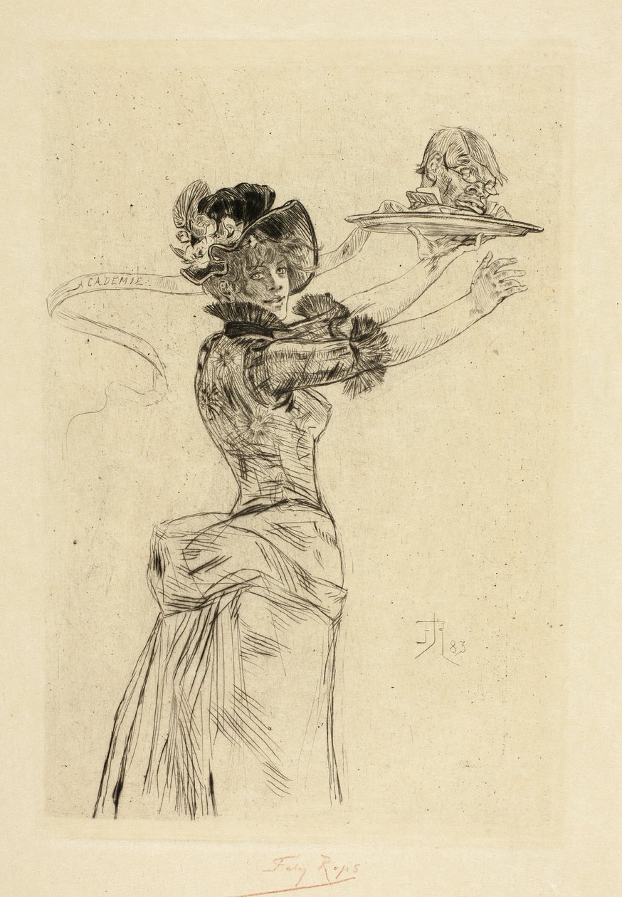 Nykyaikaisuus tekijältä Félicien Rops