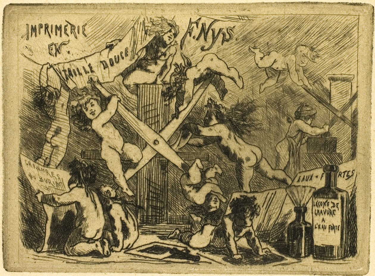 Lehdistö tekijältä Félicien Rops