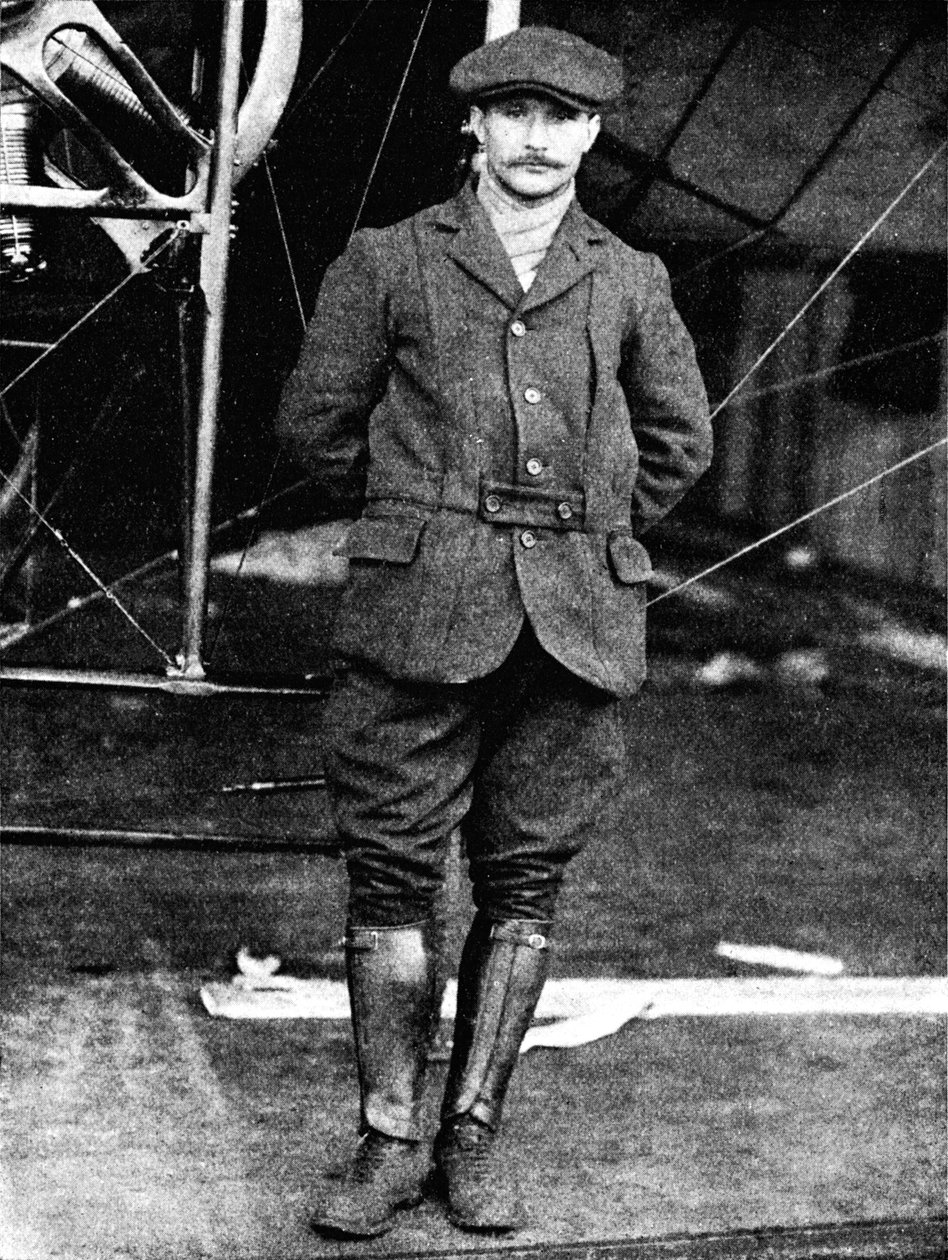 Henri Salmet, suuri Bleriot-lentäjä, Hendonissa Lontoossa, 1912 1933. tekijältä Flight Photo