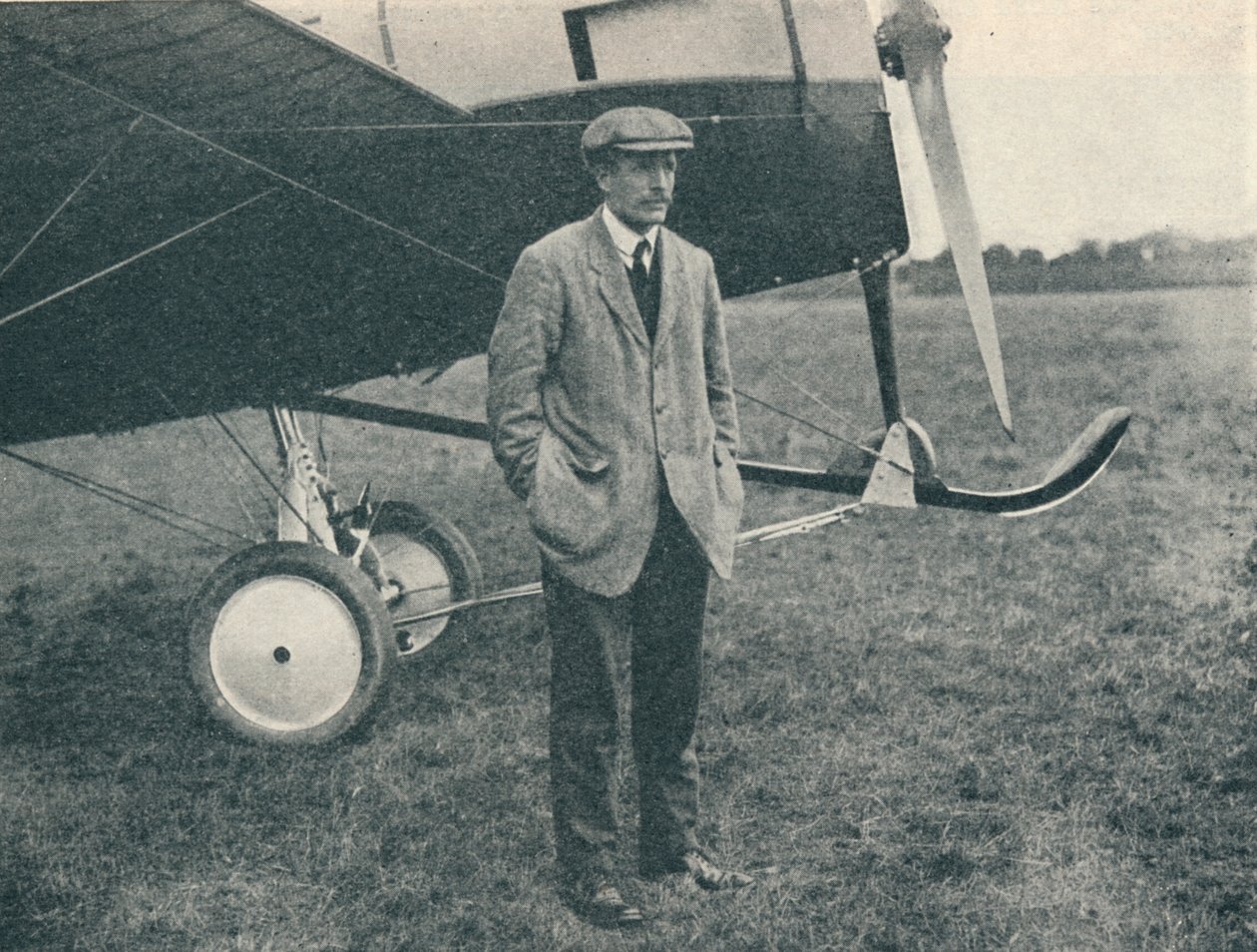 Lontoo-Brighton Race: Harold Barnwell, Martinsyden lentäjä, 1913 1934 tekijältä Flight Photo