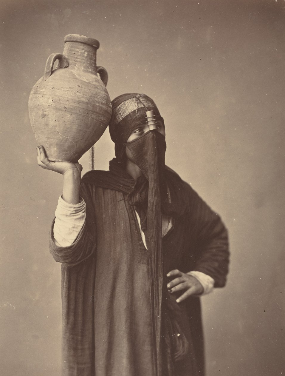 Water Carrier Kairossa tekijältä Félix Bonfils