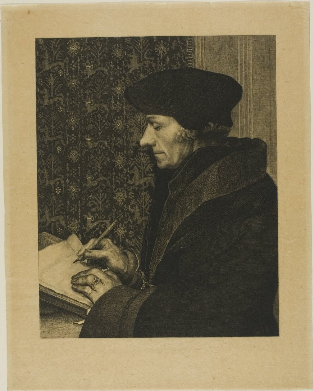 Erasmus tekijältä Félix Henri Bracquemond