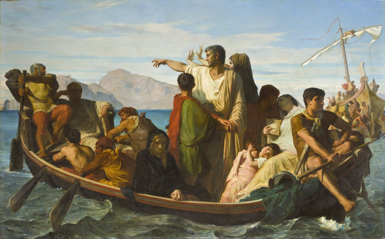 Tiberiuksen maanpakolaiset tekijältä Félix Joseph Barrias