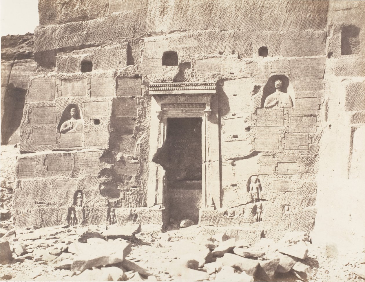 Kardâcy, Sanctuary, rakot ja kaiverretut kaiverrukset, 1851-52, painettu 1853-54. tekijältä Félix Teynard