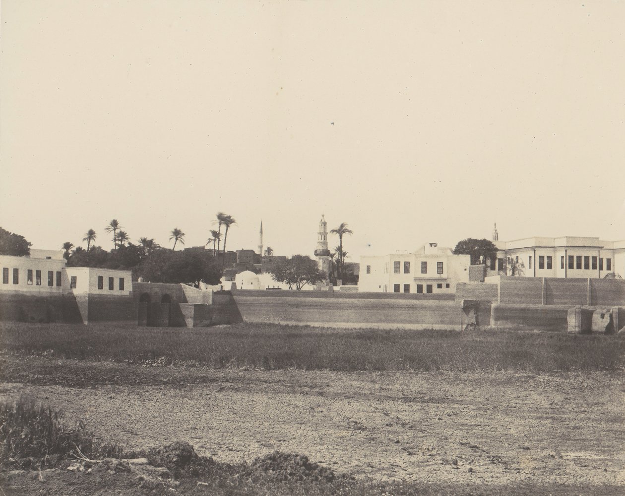 Syout, Constructions Modernes - le Divan, jne., 1851-52, painettu 1853-54. tekijältä Félix Teynard