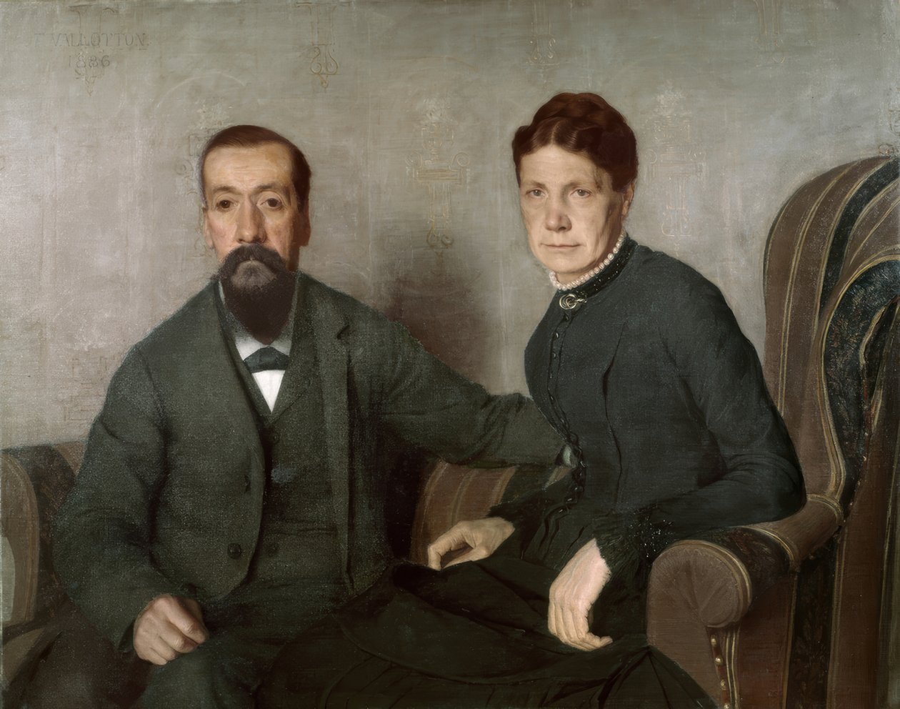 Muotokuva taiteilijan vanhemmista tekijältä Félix Vallotton
