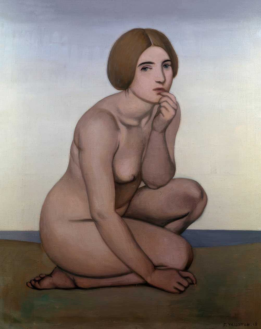 Kyyryssä oleva uimari tekijältä Félix Vallotton
