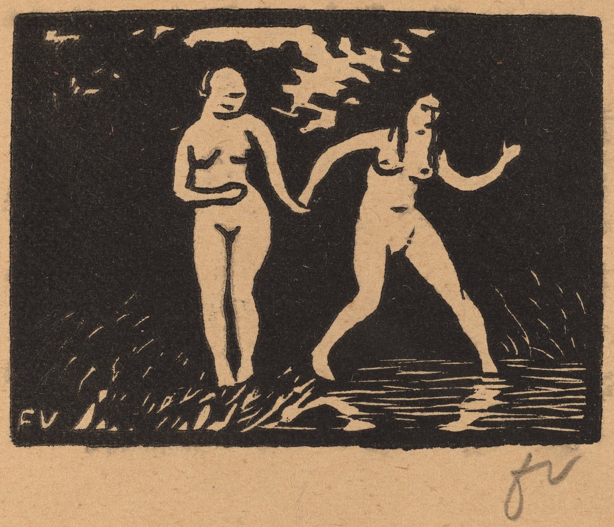 Veteen tulo tekijältä Félix Vallotton