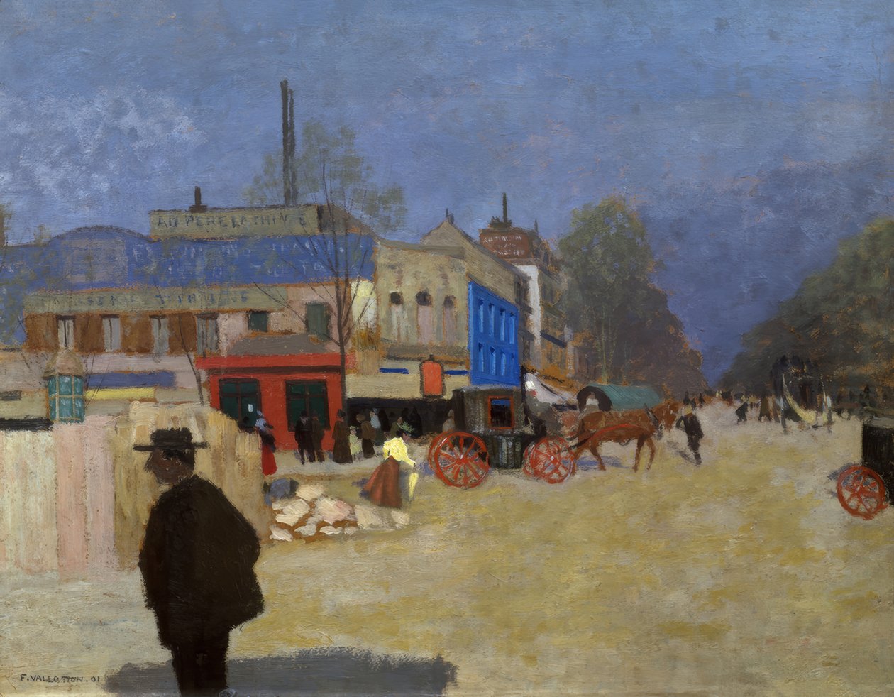 Paikka Clichy tekijältä Félix Vallotton