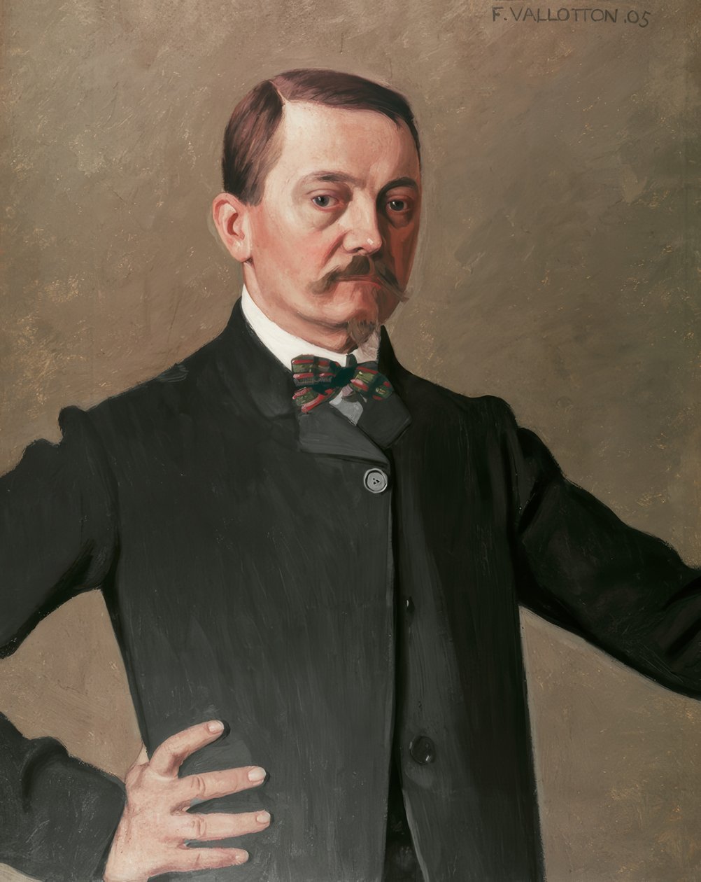 Félix Vallottonin omakuva tekijältä Félix Vallotton