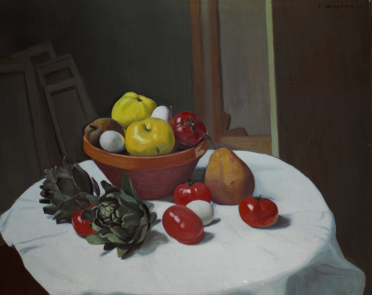 Asetelma (tomaatit) tekijältä Félix Vallotton