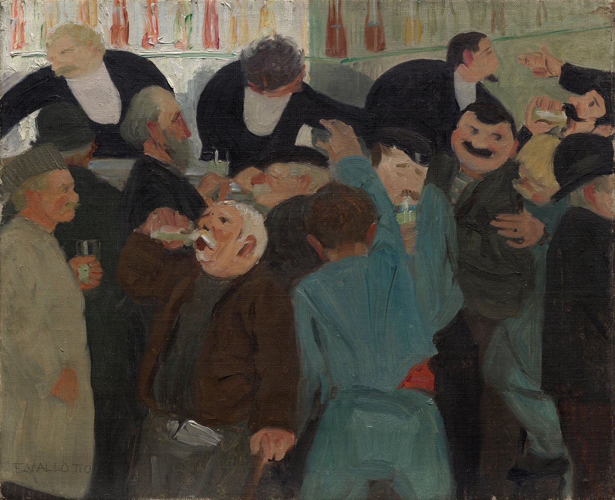 Bistro tekijältä Félix Vallotton