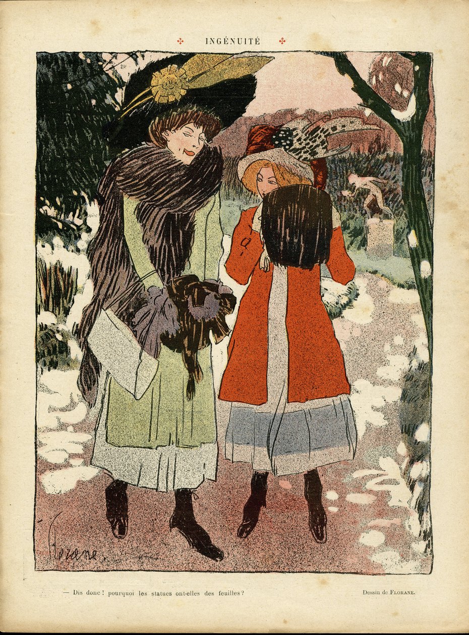 Kuva Floranesta (1872-1940) Le Riressä, 22.01.10 - Ingenuite - Muoti, hattu, yleinen puutarha tekijältä Florane Florane