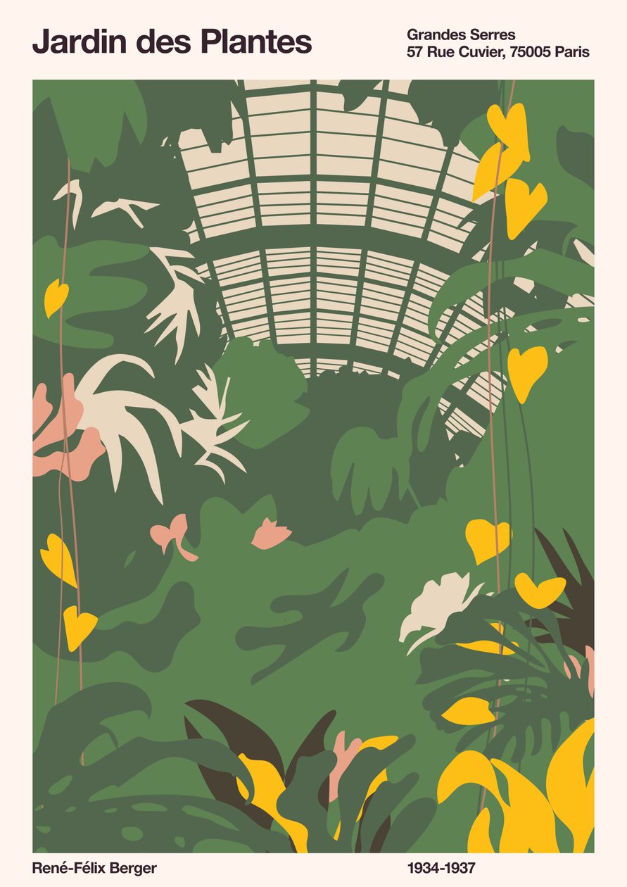 Jardin des Plantes - Pariisi, 2021 (digitaalinen) tekijältä Florent Bodart