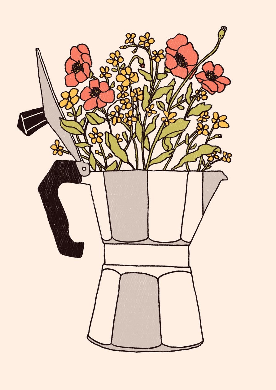 Moka Flowers, 2019 (digitaalinen) tekijältä Florent Bodart