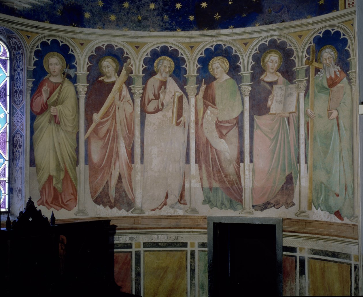 Kuusi apostolia, noin 1390 tekijältä Florentine School