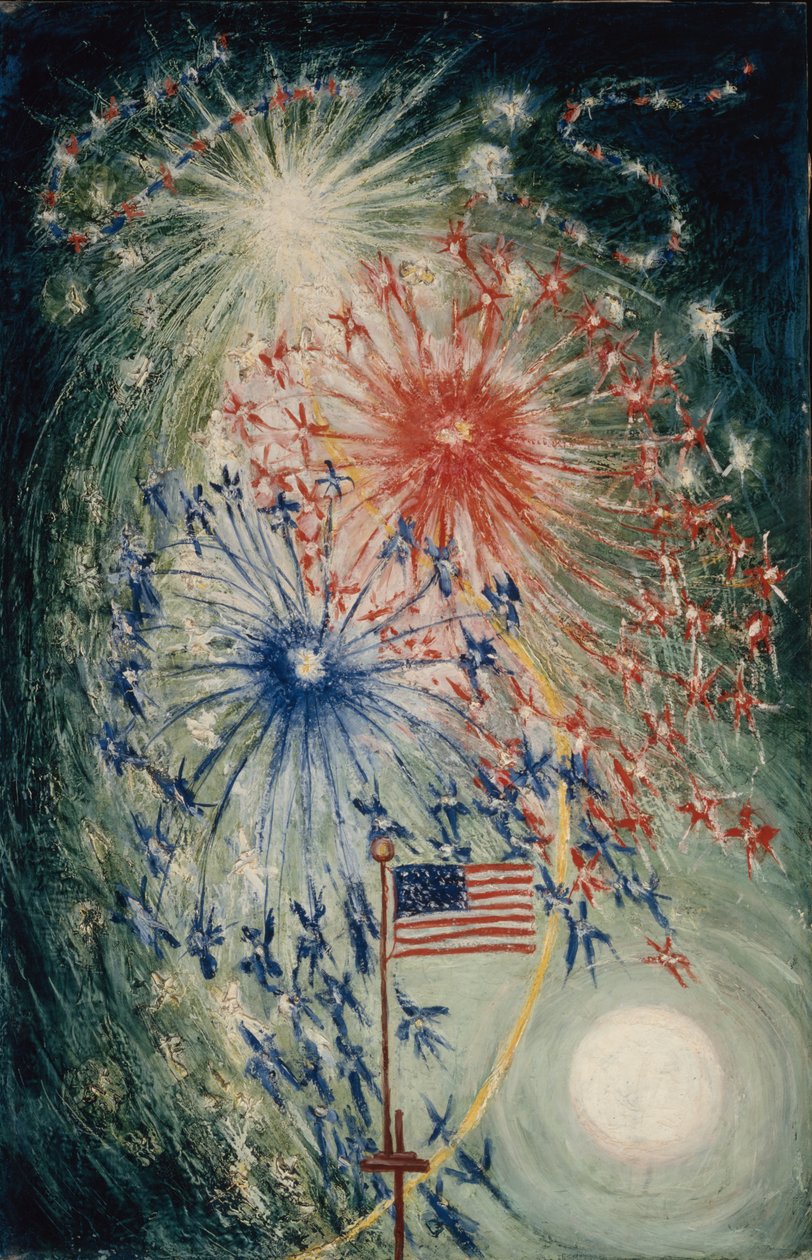 Heinäkuun neljäs päivä, numero 1, 1927 tekijältä Florine Stettheimer