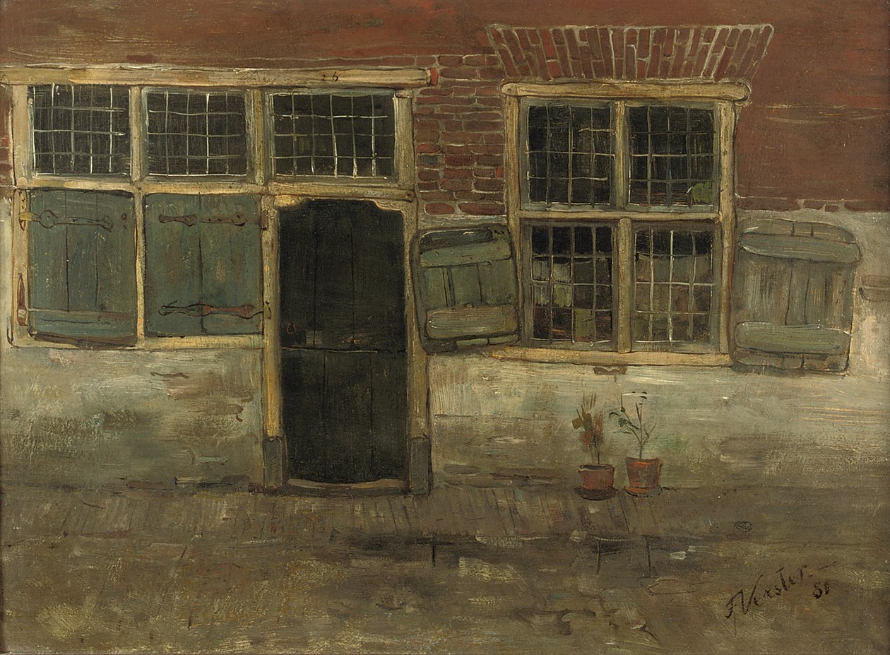 Little Houses, Leiden, 1881 tekijältä Floris Verster