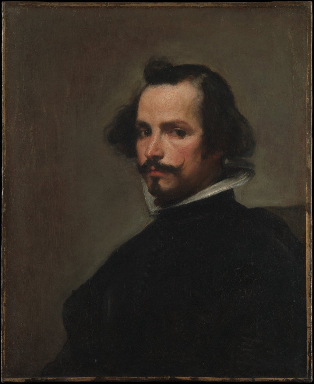 Retrato de hombre tekijältä Follower of Diego Velázque