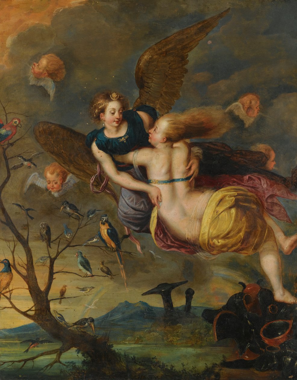 Ilman vertauskuva tekijältä Follower of Jan Brueghel the Younger