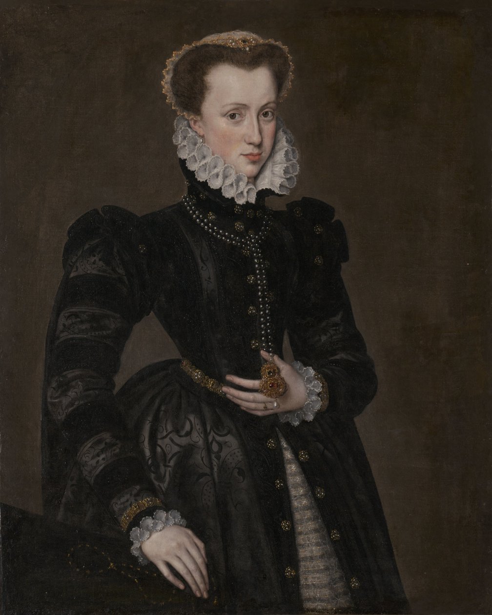 Portrait of a Court Lady tekijältä Follower of Antonis Mor