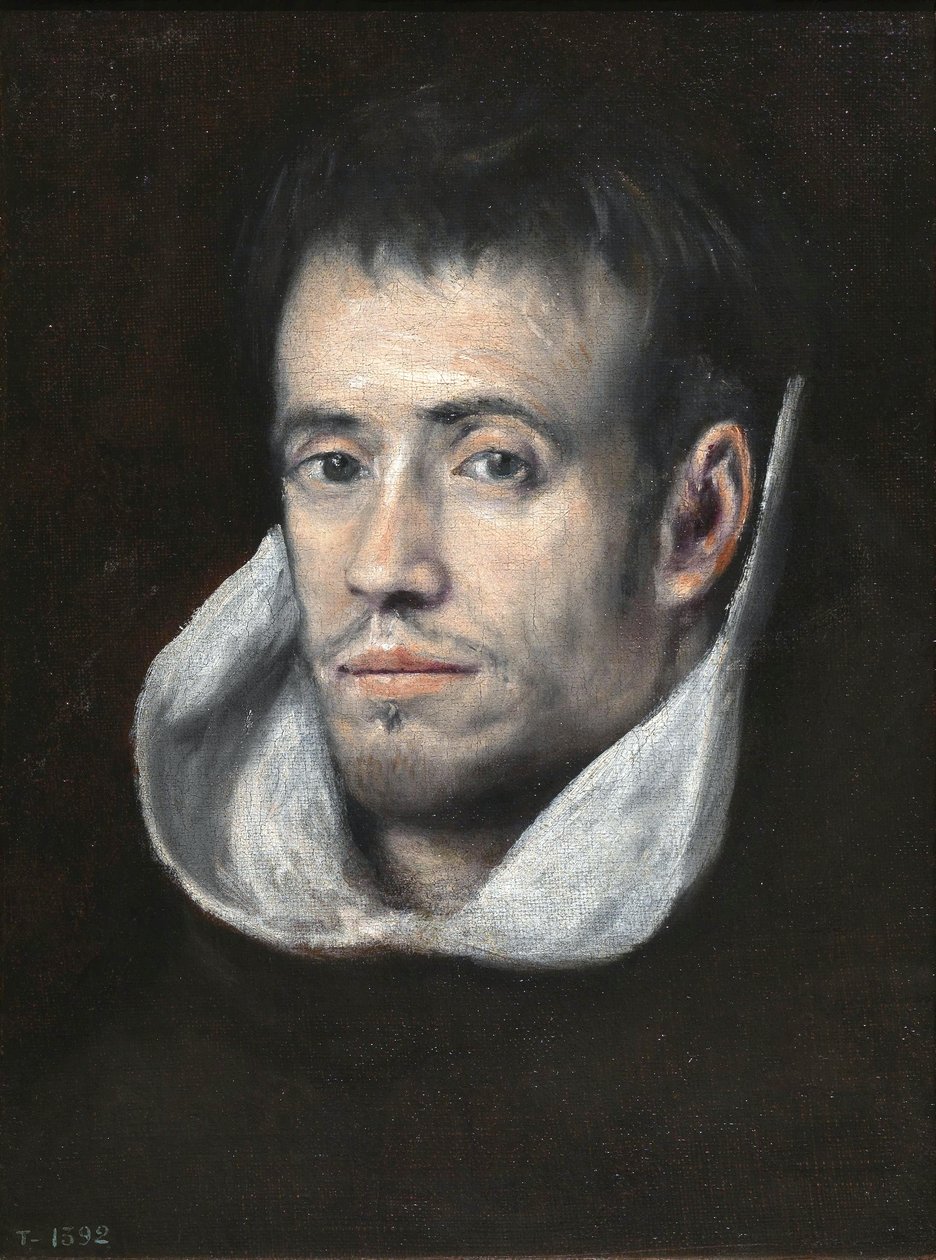 Dominikaanisen (tai trinitaarisen) munkin muotokuva tekijältä Follower of El Greco