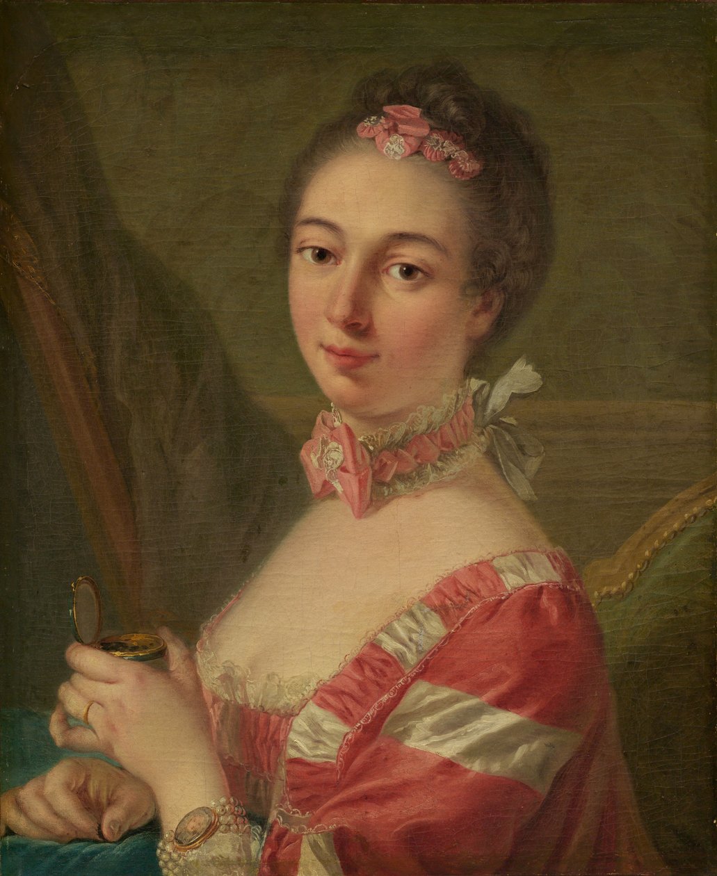 Naisen muotokuva tekijältä Follower of Louis Michel Van Loo