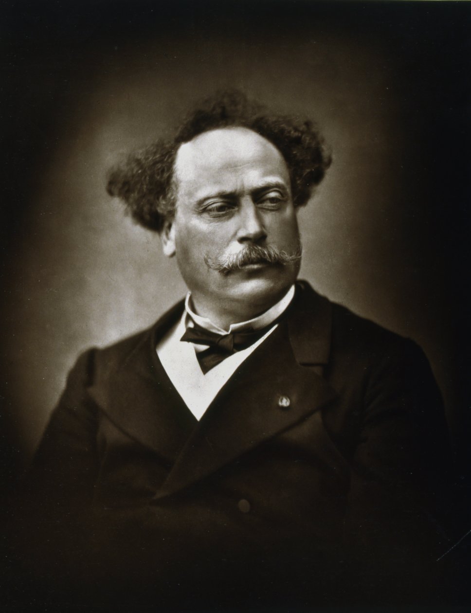 Alexandre Dumas nuorempi, ranskalainen kirjailija, 1865-1895 tekijältä Fontaine