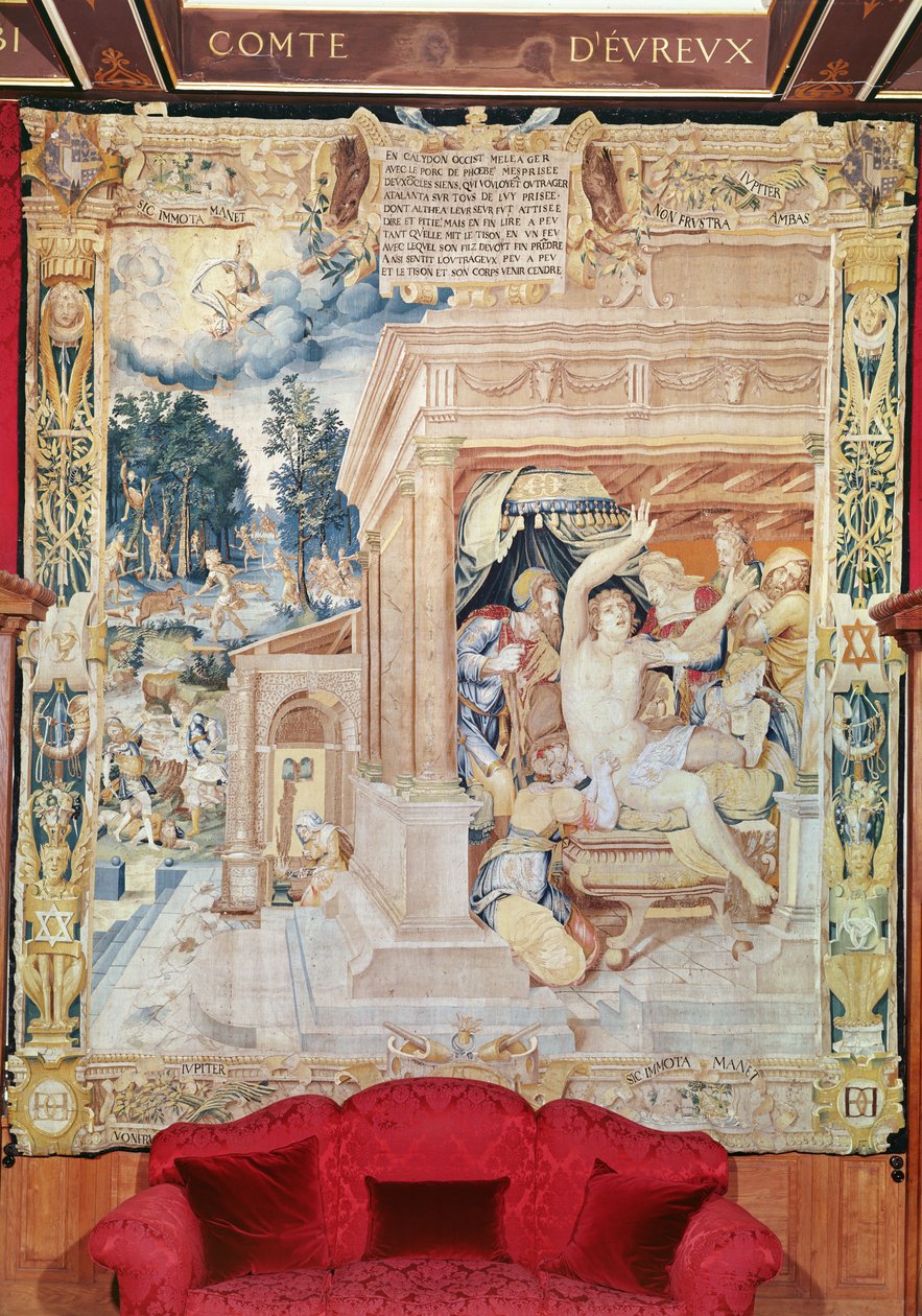 Atalanta ja Meleager, Dianan tarinasta tekijältä Fontainebleau School