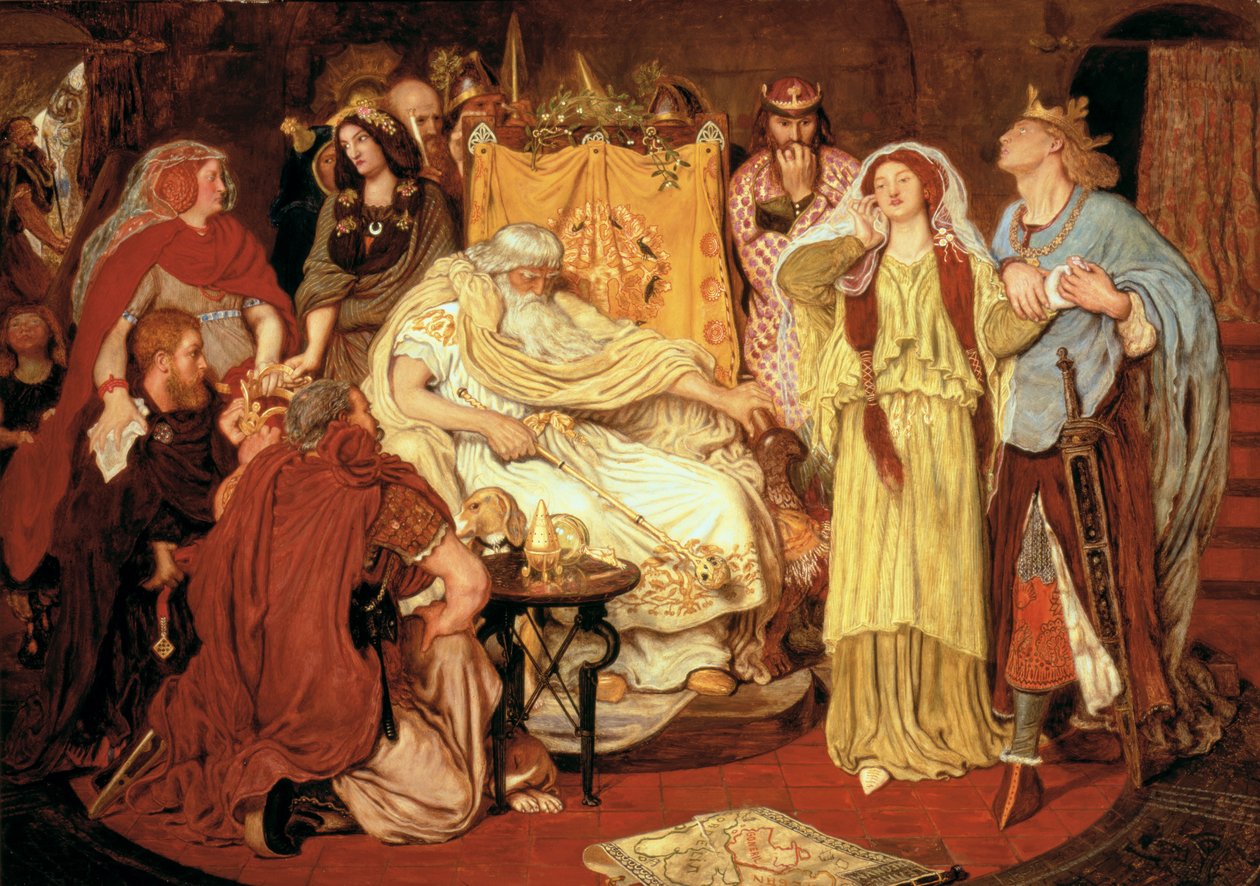 Cordelian osa, 1867-75 tekijältä Ford Madox Brown