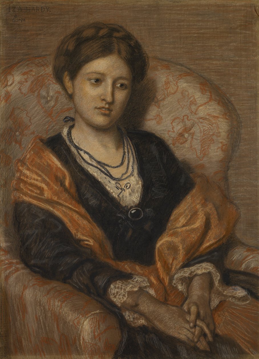 Neiti Iza Duffus Hardyn muotokuva tekijältä Ford Madox Brown