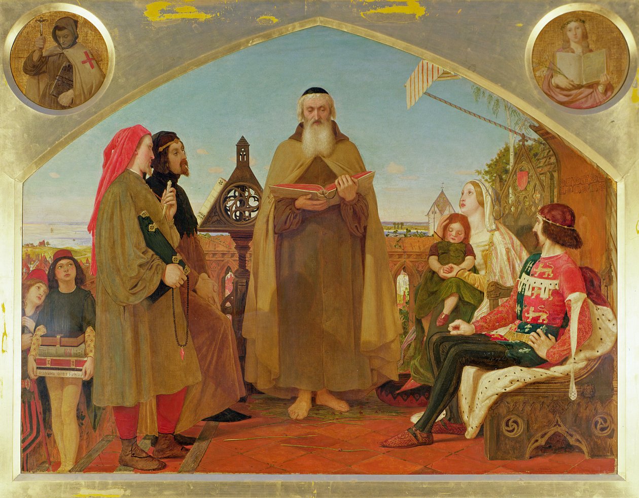 Ensimmäinen Raamatun käännös englanniksi tekijältä Ford Madox Brown