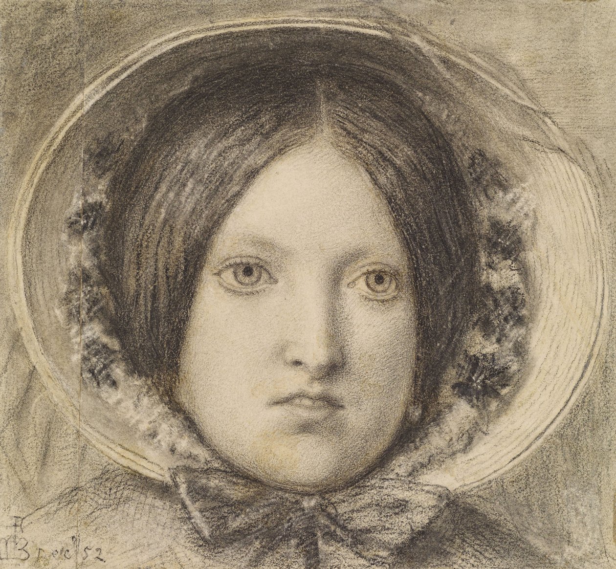 The Last of England (Yksityiskohta) tekijältä Ford Madox Brown