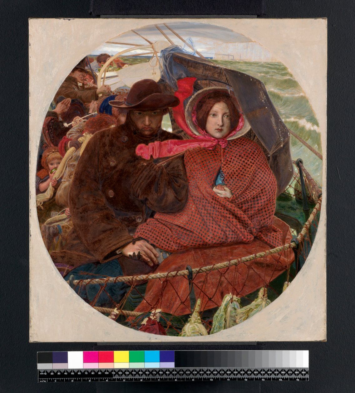 The Last of England, 1860 tekijältä Ford Madox Brown