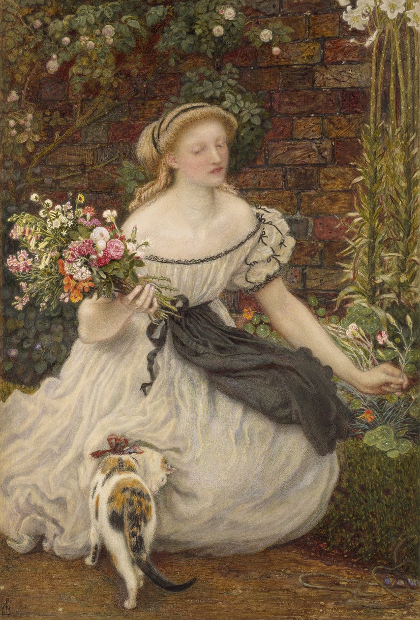 Nosegay, 19. vuosisata tekijältä Ford Madox Brown