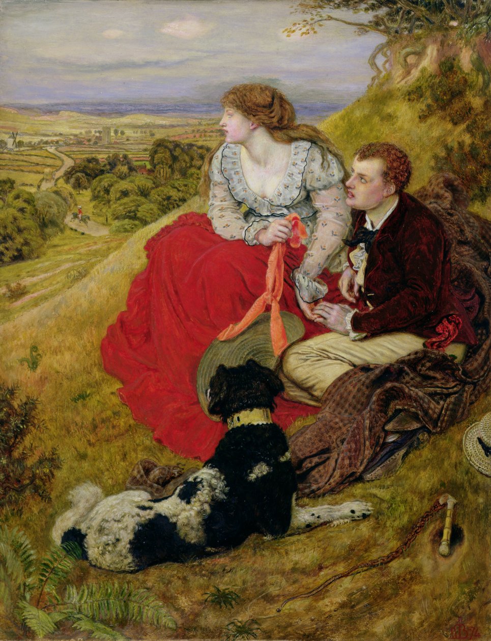 Byronin unelma tekijältä Ford Madox Brown