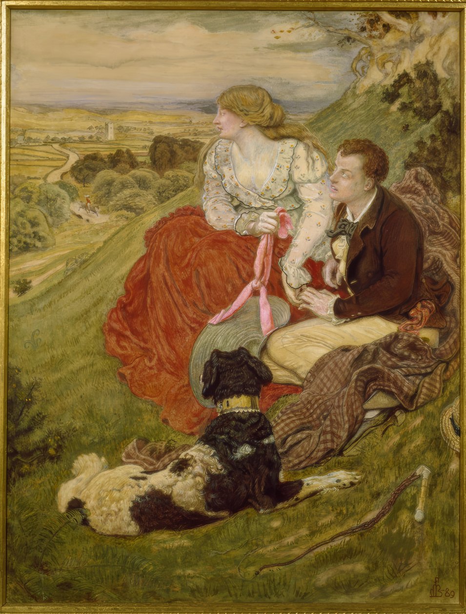 Byronin unelma tekijältä Ford Madox Brown