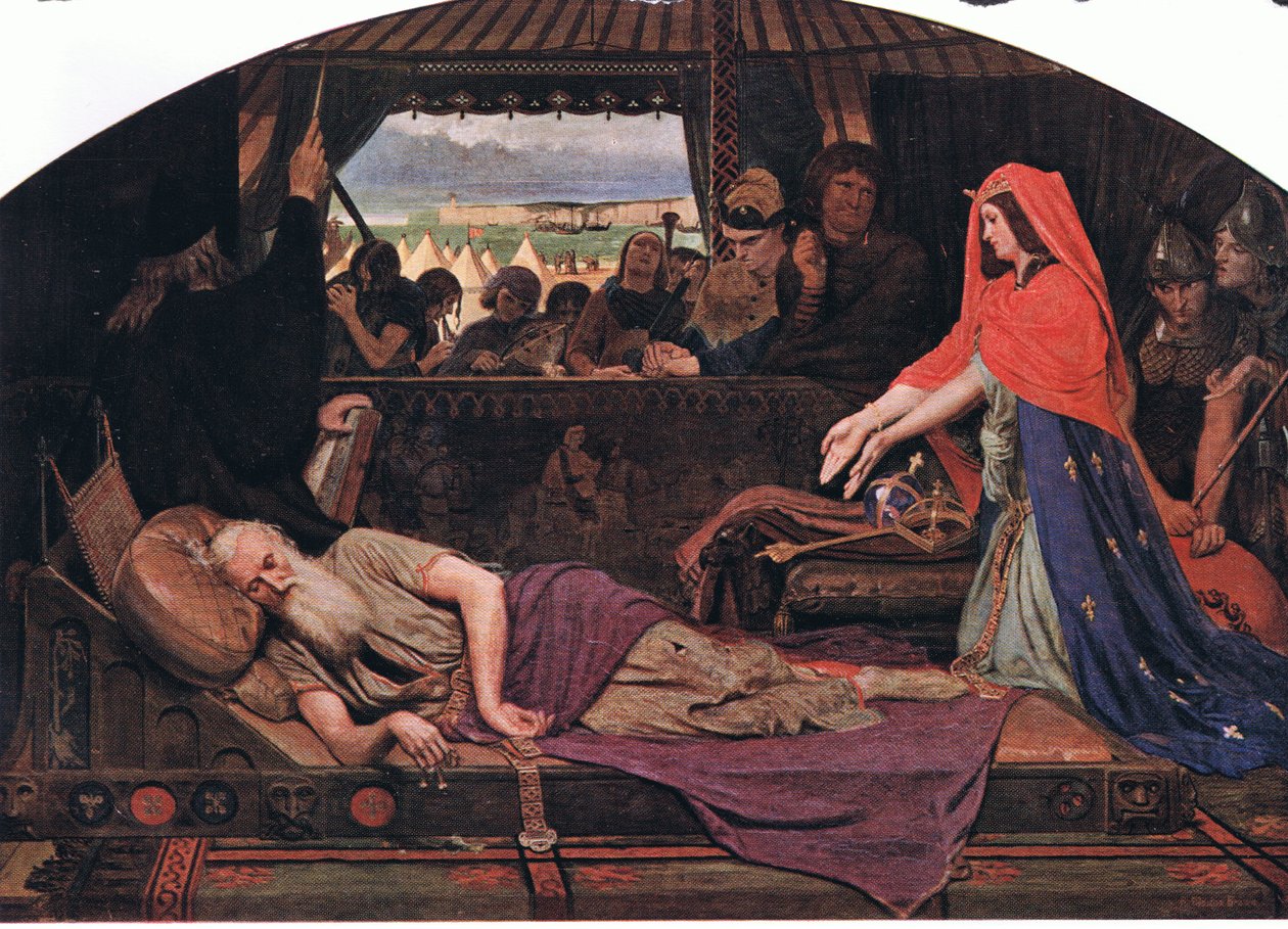 Cordelia ja kuningas Lear tekijältä Ford Madox Brown