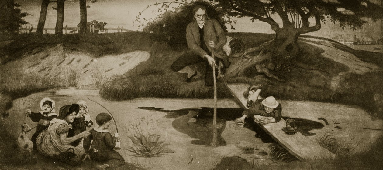Dalton kerää Marsh Gas -kaasua, kuvitus "Hutchinson