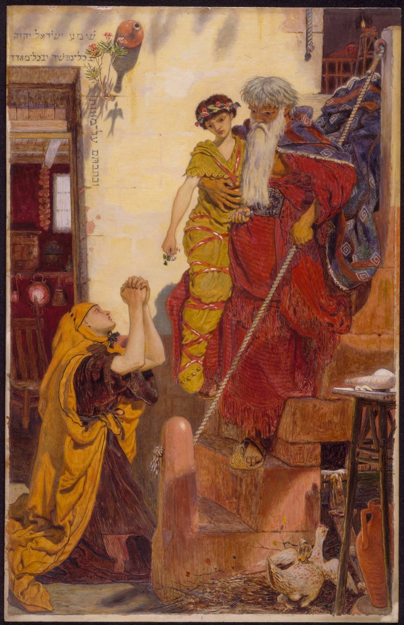 Elia ja lesken poika tekijältä Ford Madox Brown