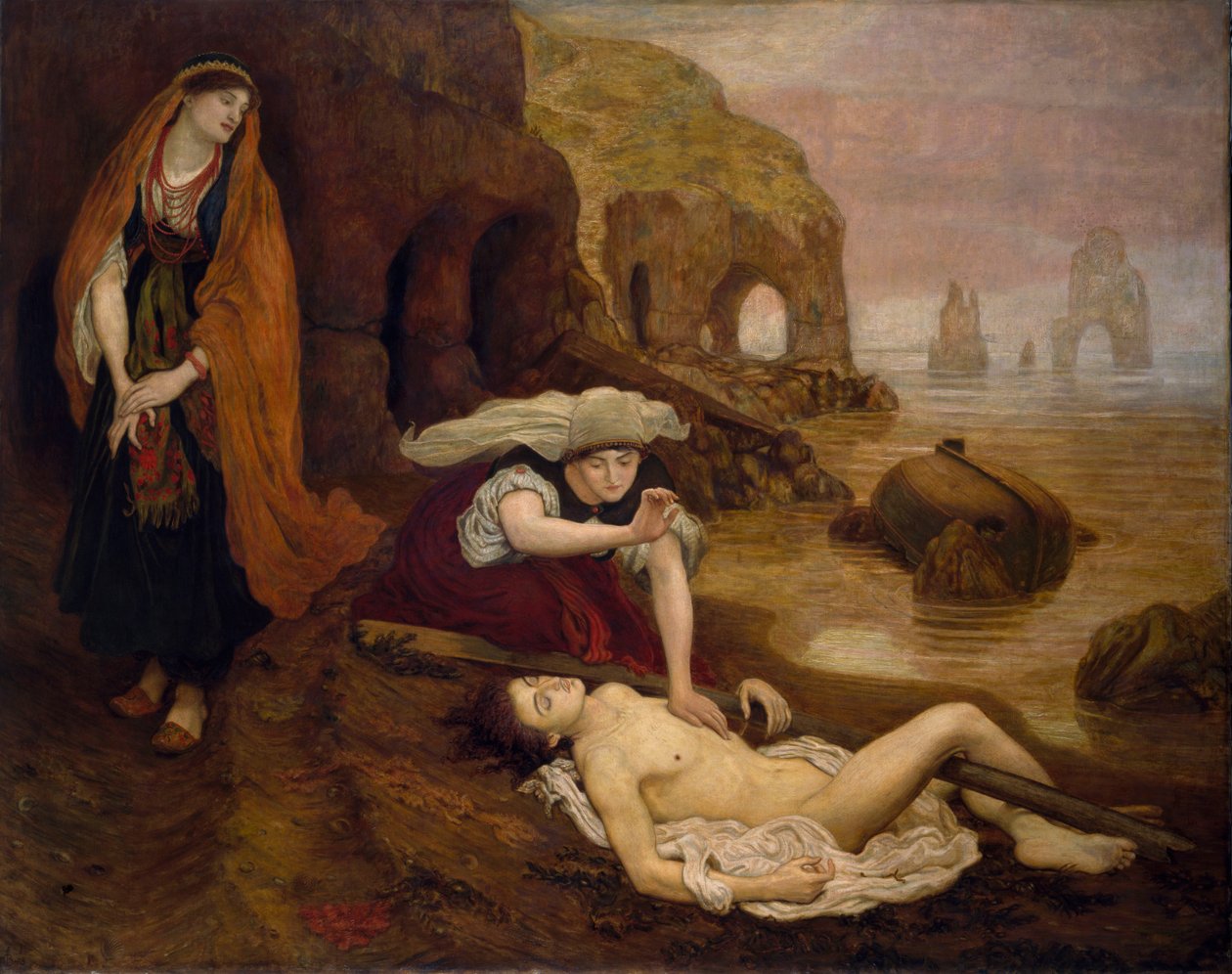 Don Juanin löytäminen by Haidee tekijältä Ford Madox Brown