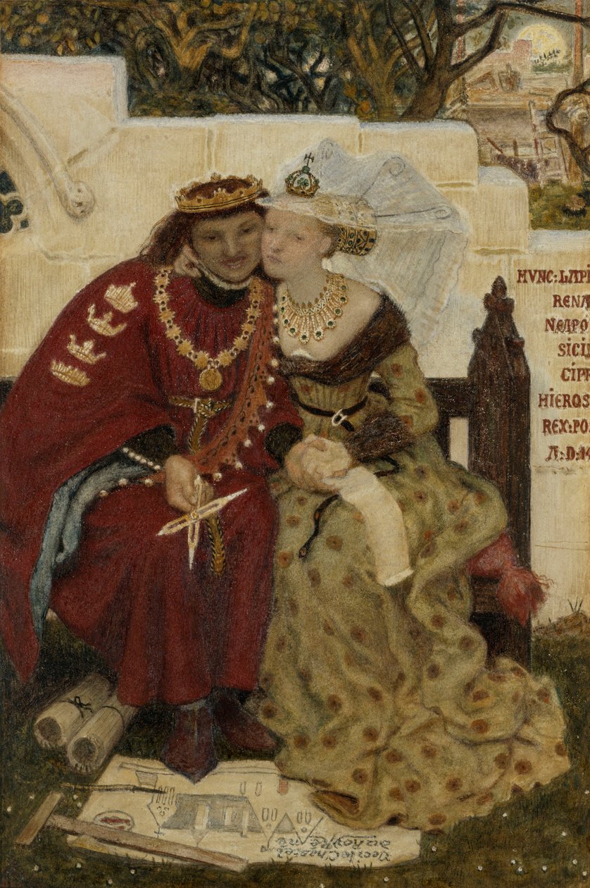 Kuningas Renen häämatka tekijältä Ford Madox Brown