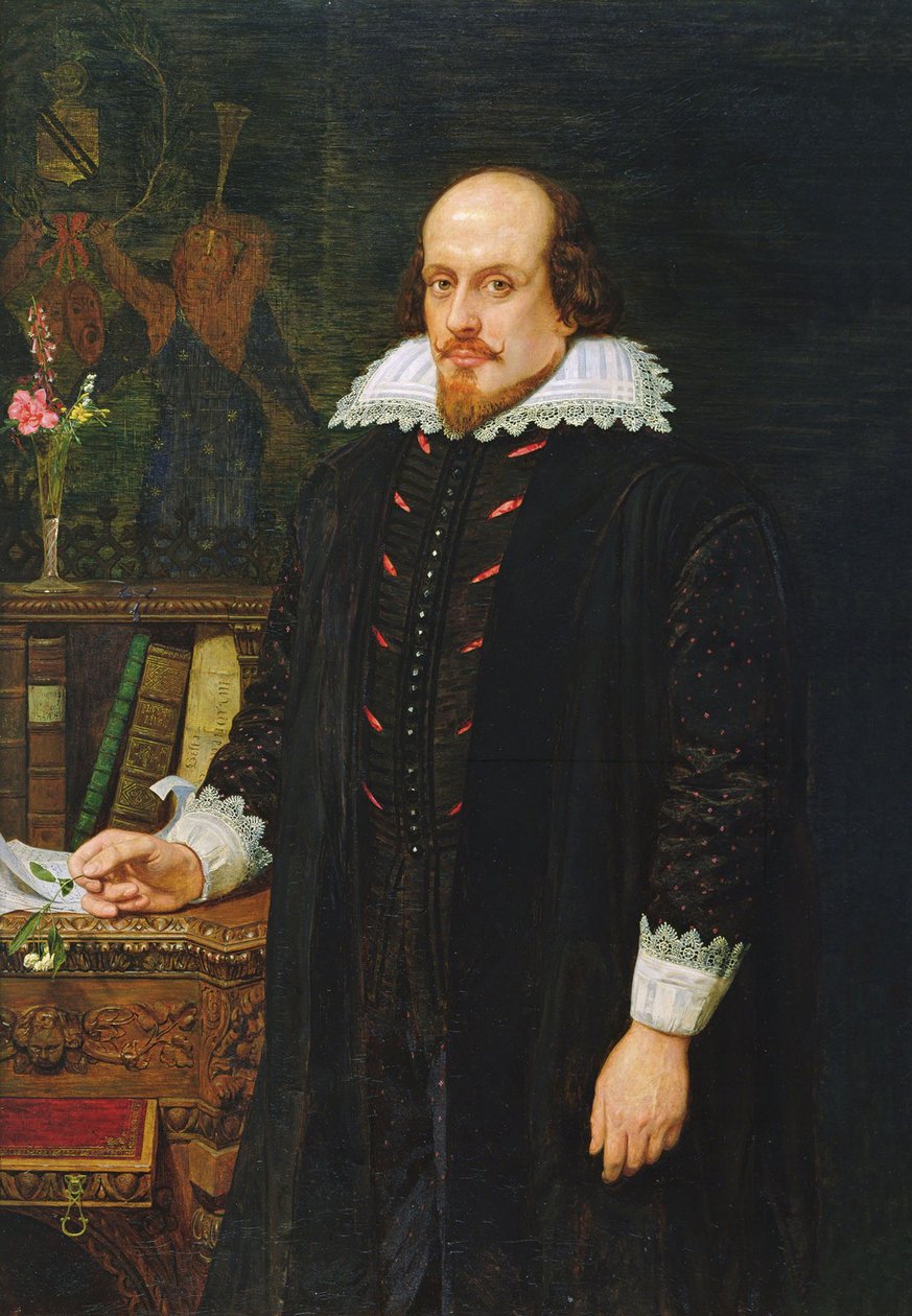 William Shakespearen muotokuva 1564-1616, 1849 tekijältä Ford Madox Brown