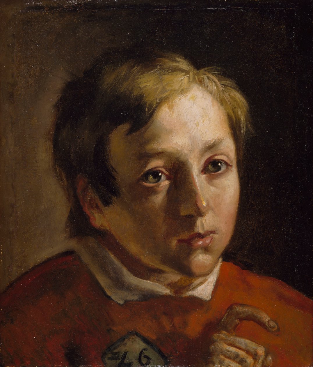 Pojan muotokuva, 1835-45 tekijältä Ford Madox Brown