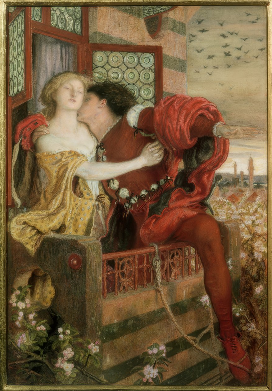 Romeo ja Juulia tekijältä Ford Madox Brown