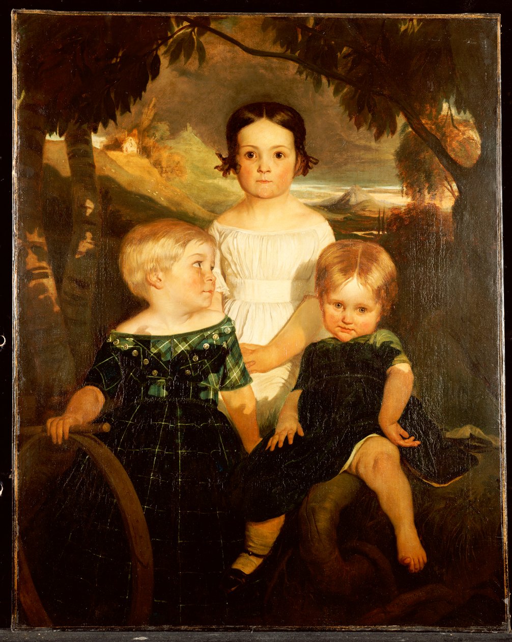 Bromley-lapset, 1843 tekijältä Ford Madox Brown