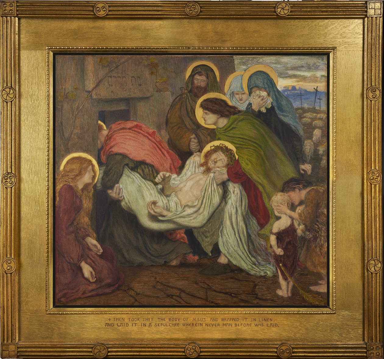 Hautaus tekijältä Ford Madox Brown